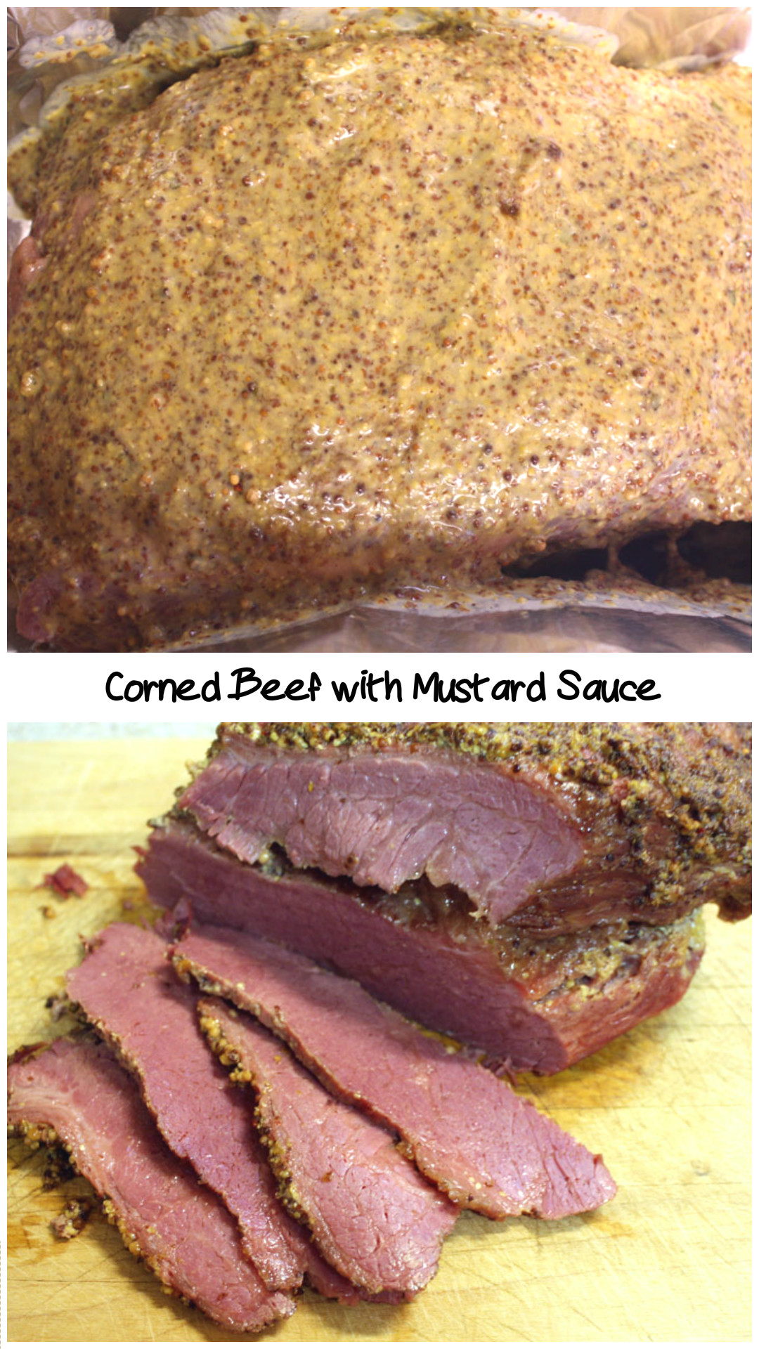 Corned Beef with Mustard Sauce Don't Sweat The Recipe