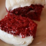 Red Velvet Cupcakes - These cupcakes are so moist and flavorful! My husband claims they are better than our local bakery.