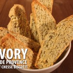 Savory Herb and Cheese Biscotti - Great with soups and salads! A crunchy savory twist on the classic biscotti.