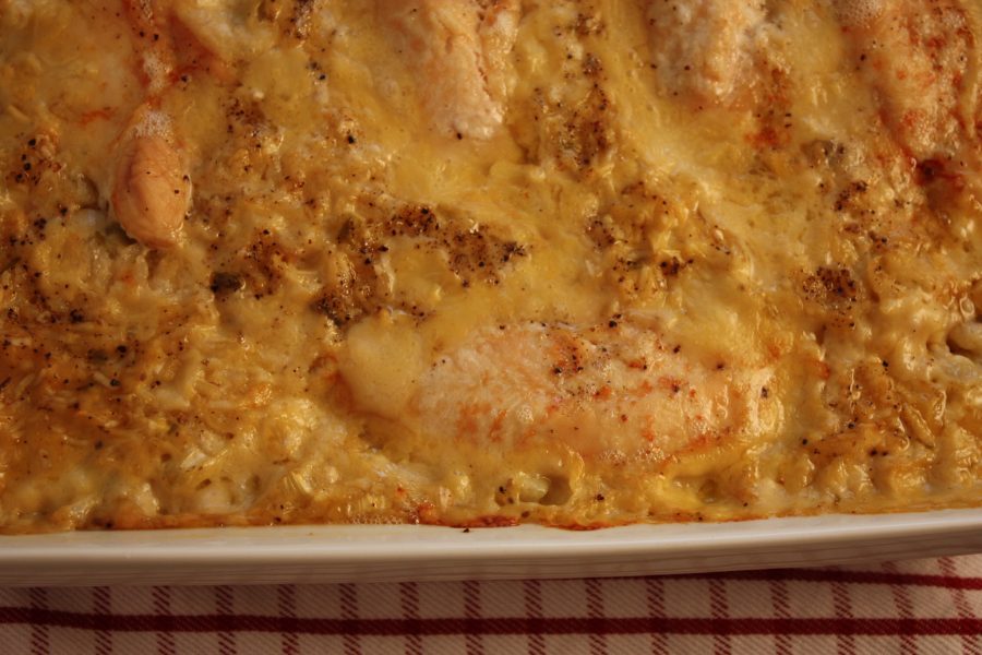 Baked Chicken and Rice