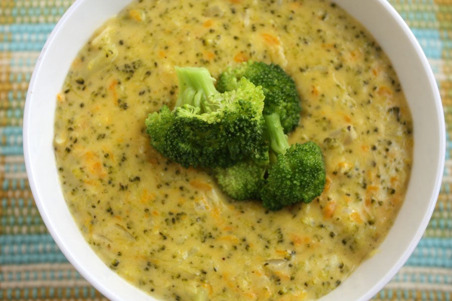 Broccoli Cheese Soup - So easy to prepare and so full of cheesy broccoli flavor.