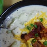 Creamy Potato Soup - Creamy, thick and absolutely delish!