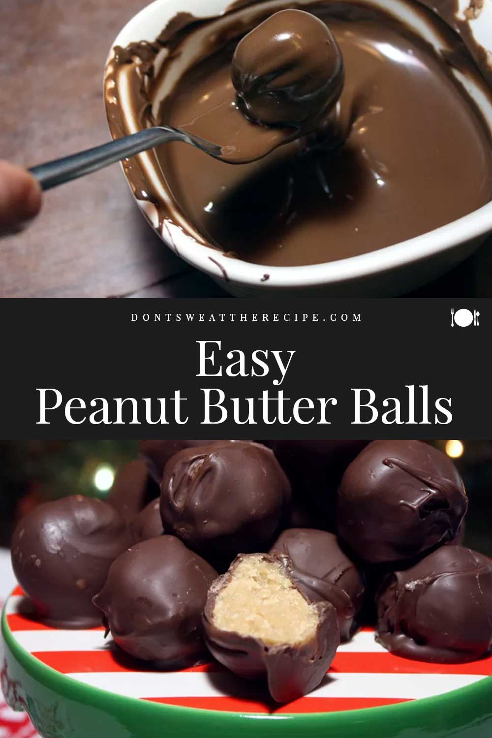 Old Fashioned Chocolate Peanut Butter Balls Recipe Don't Sweat The Recipe