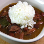 Slow Cooker Red Beans & Rice - Dinner almost prepares its self with this recipe. Full of Cajun flavor!