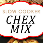 Slow Cooker Chex Mix - You are warned, best Chex mix recipe! This is way too easy to whip up and have readily available! #chexmix #holidays #snack #recipe