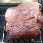 Smoked Pork butt on a smoker