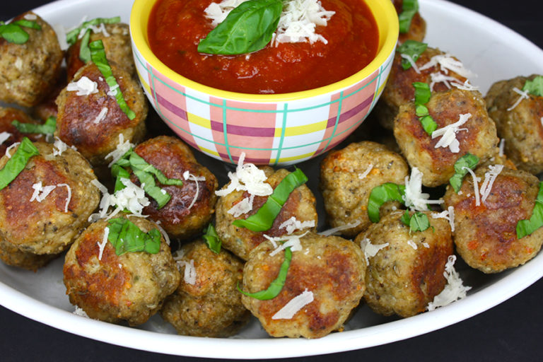 Chicken Parmesan Meatballs