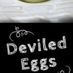 Amazing Deviled Eggs - 3 Ingredient deviled eggs. This is our favorite deviled egg recipe, it's always requested! #recipe #picnic #bbq #sides #keto