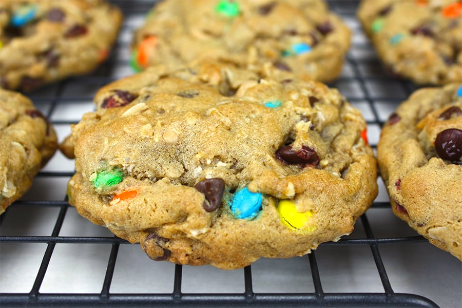 Monster Cookies - Thick, soft, chunky and absolutely our favorite recipe!
