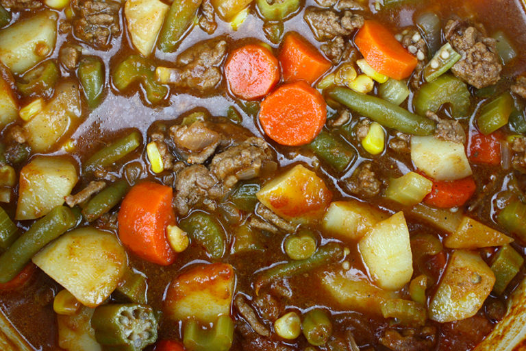 Easy Homemade Vegetable Beef Soup - Don't Sweat The Recipe