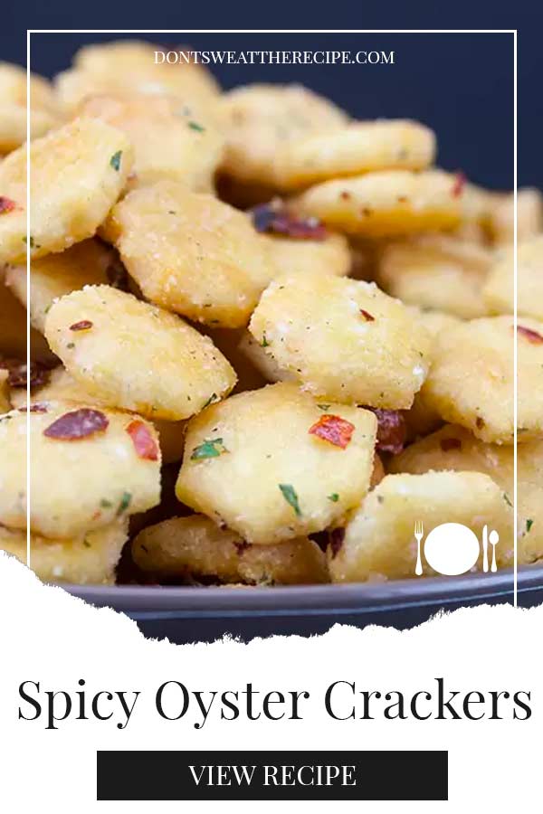 Spicy Seasoned Oyster Crackers Don't Sweat The Recipe