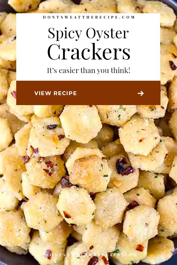 Spicy Seasoned Oyster Crackers Don't Sweat The Recipe