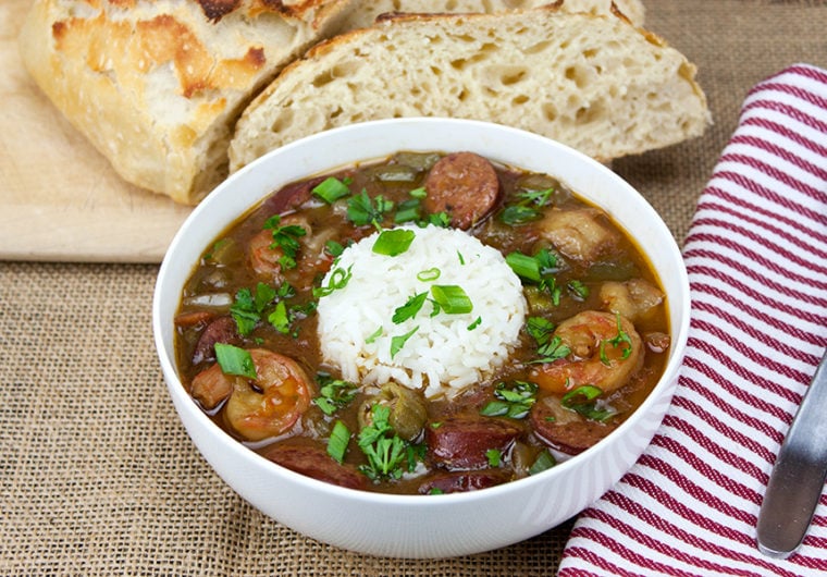 Shrimp and Sausage Gumbo - Our favorite gumbo! This is to die for!