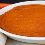 Better than sweet potato casserole any day! This easy recipe for sweet Carrot Souffle is the perfect side dish for any holiday table! #carrot #souffle