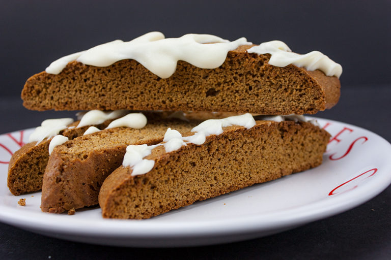 Simple Gingerbread Biscotti