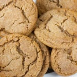 Old Fashioned Molasses Cookies - Traditional holiday cookie. Slightly crisp outside and chewy tender inside!