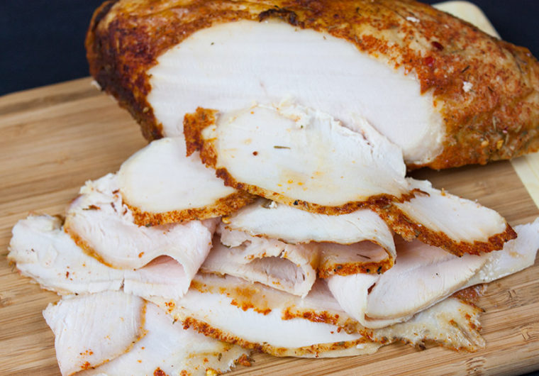 Homemade cajun turkey deli meat is super easy and so much tastier than store bought!