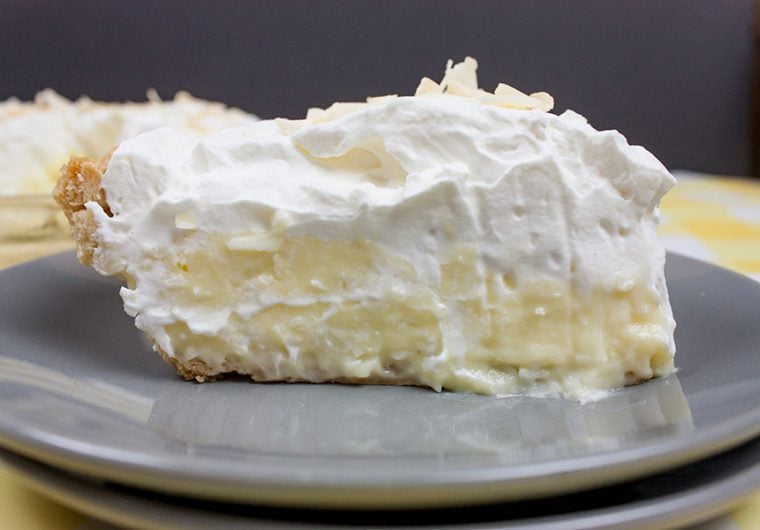 Best Homemade Coconut Cream Pie - Super flaky, crunchy crust loaded with creamy, velvetly coconut custard and topped with homemade whipped cream. Sublime!