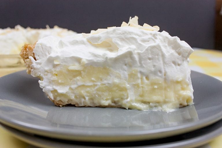 Homemade Coconut Cream Pie