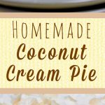 Homemade Coconut Cream Pie - Don't Sweat The Recipe