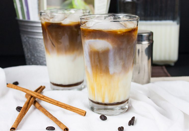 Iced Cinnamon Macchiato - Beat the heat, save money with my copycat version of Starbucks Iced Cinnamon Macchiato!