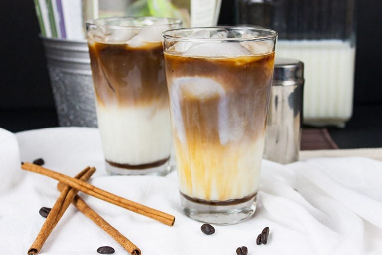 Iced Cinnamon Macchiato