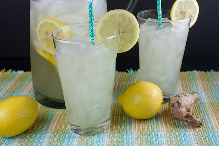 Honey Ginger Lemonade Don't Sweat The Recipe