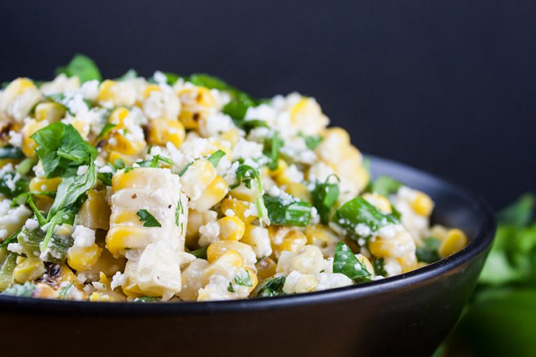 Grilled Mexican Street Corn Salad (Esquites)