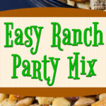 Warning: Highly Addictive! The quintessential Ranch Party Mix party favorite! #hiddenvalley #snackmix