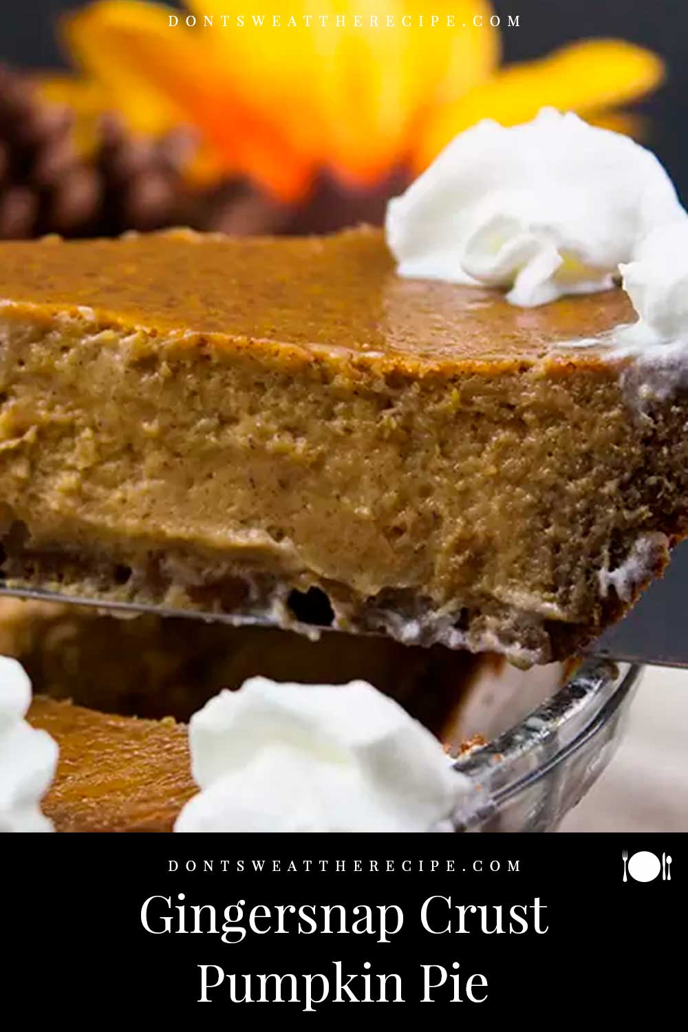 Gingersnap Crust Pumpkin Pie (From Scratch) Don't Sweat The Recipe