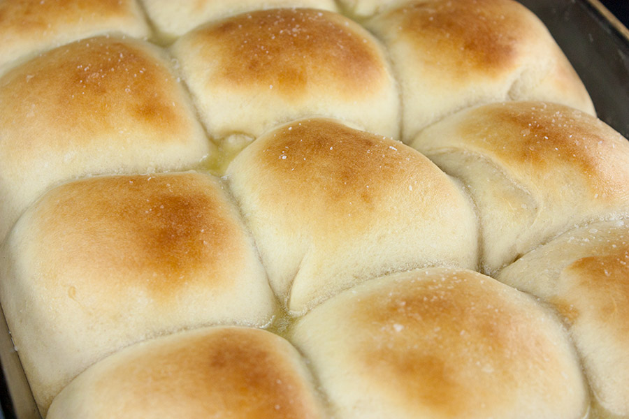 Soft and Fluffy One Hour Dinner Rolls - Easy, fast, amazingly soft, fluffy, light and flavorful! Warm, buttery rolls on the table in 60 minutes.