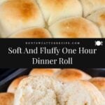 one hour dinner rolls