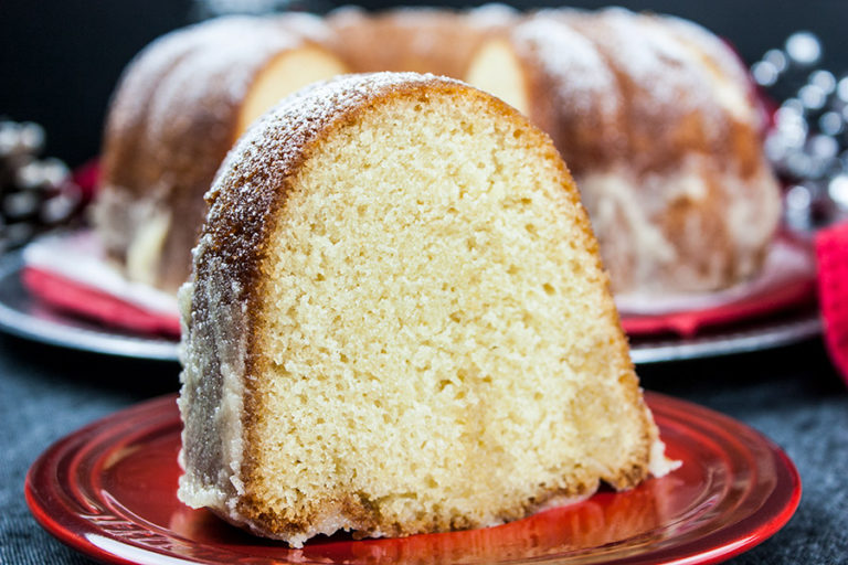 Eggnog Bundt Cake (Eggnog Glaze) - Don't Sweat The Recipe