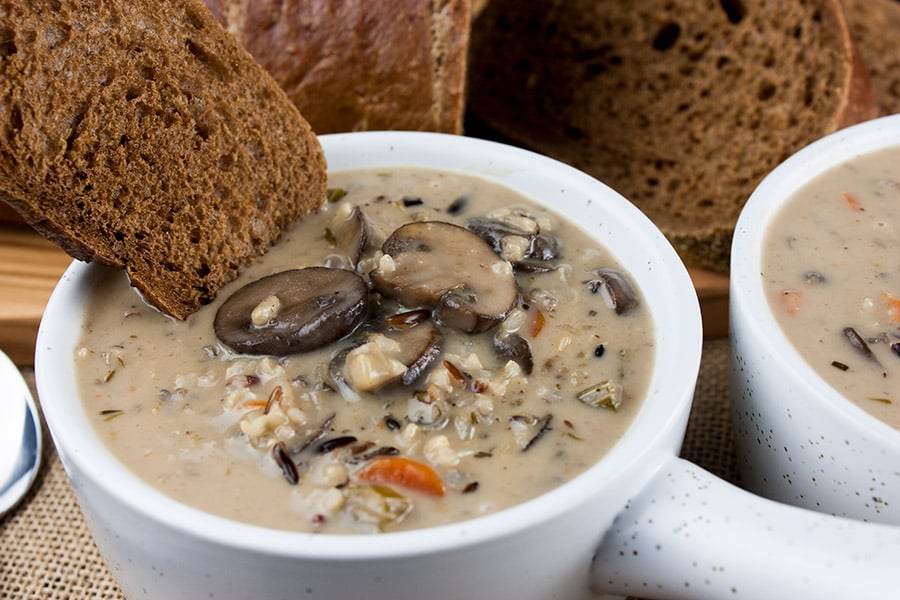 Wild Rice and Mushroom Soup - Don't Sweat The Recipe