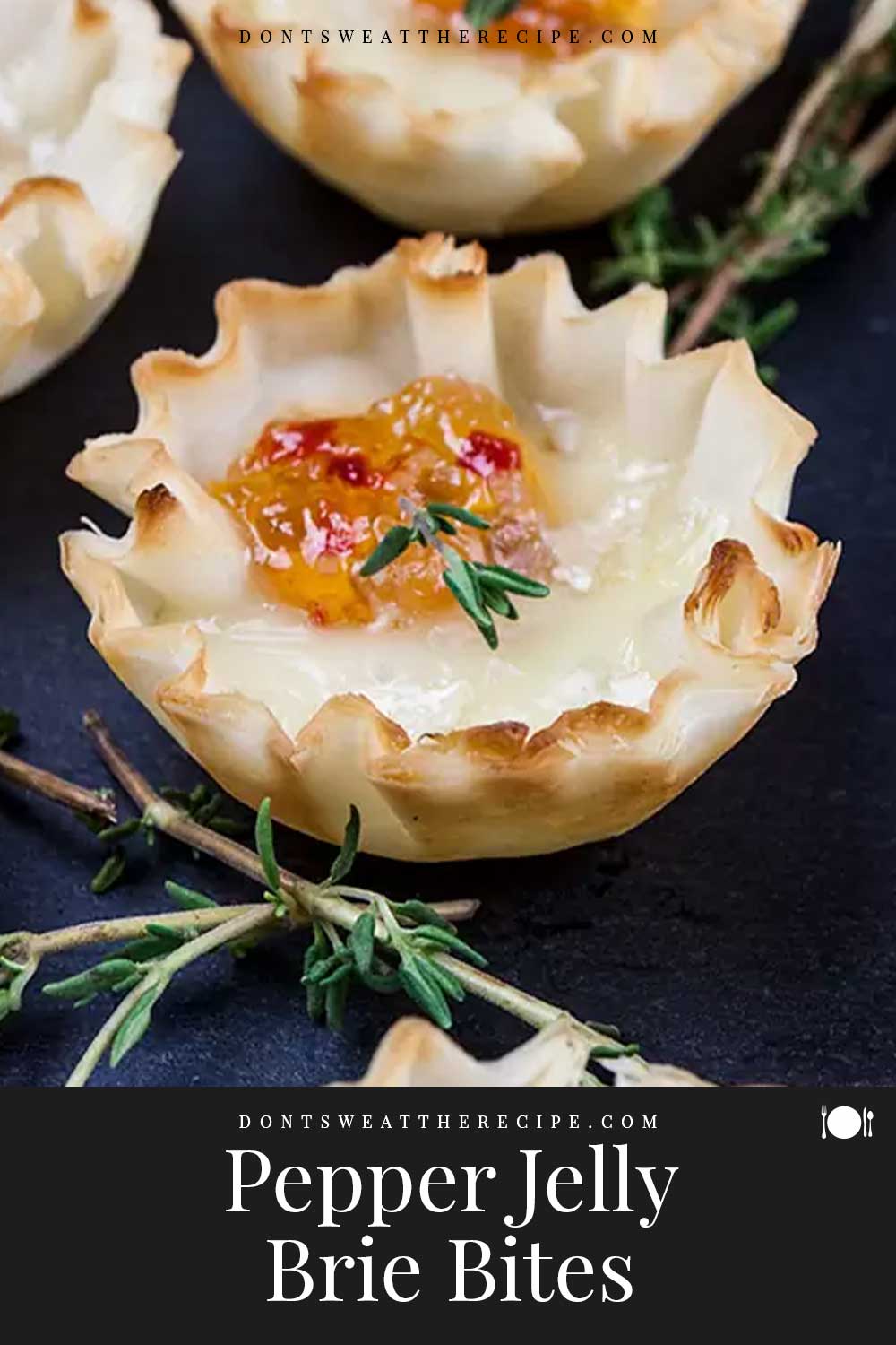 Pepper Jelly Brie Bites Don't Sweat The Recipe