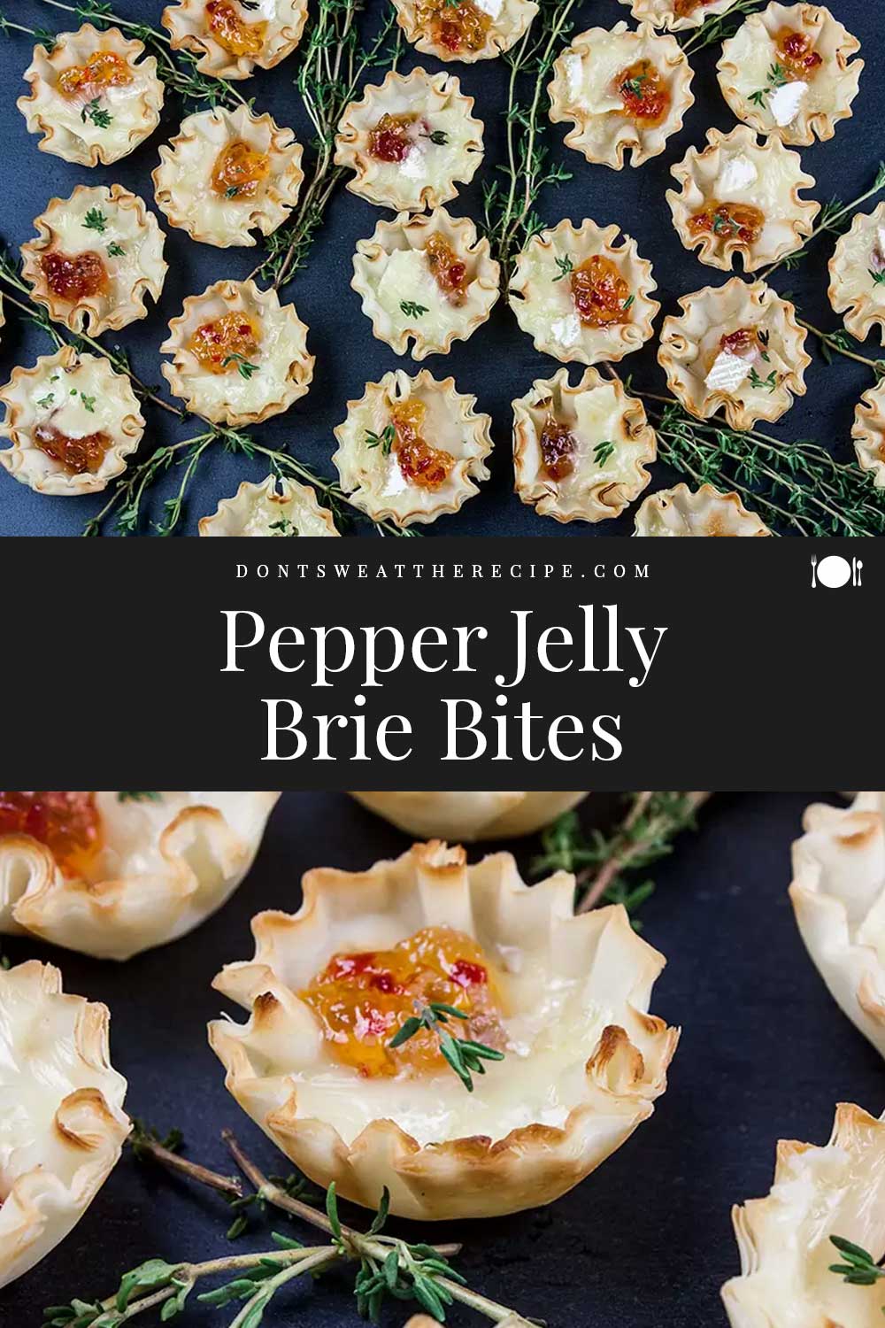 Pepper Jelly Brie Bites Don't Sweat The Recipe