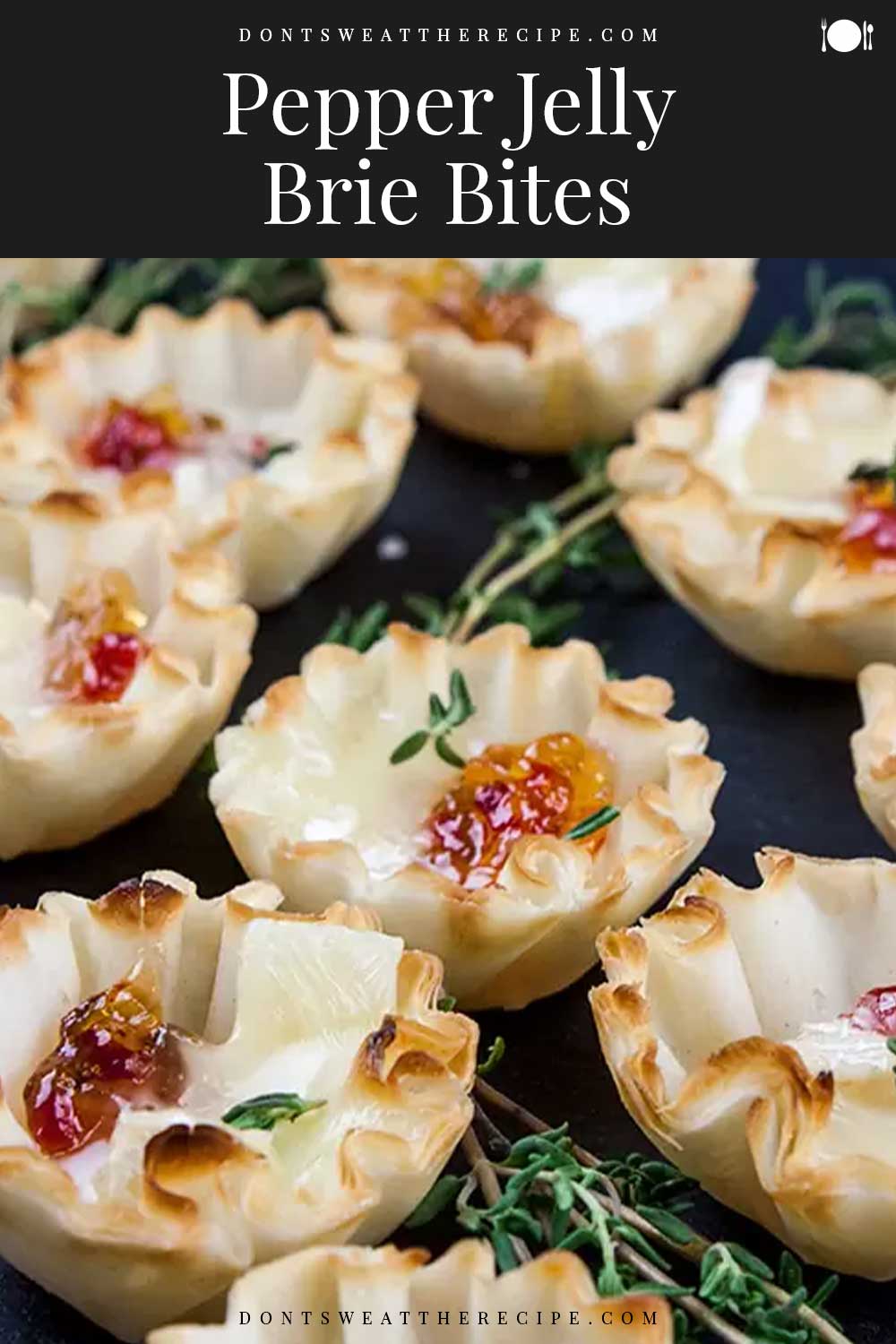 Pepper Jelly Brie Bites Don't Sweat The Recipe