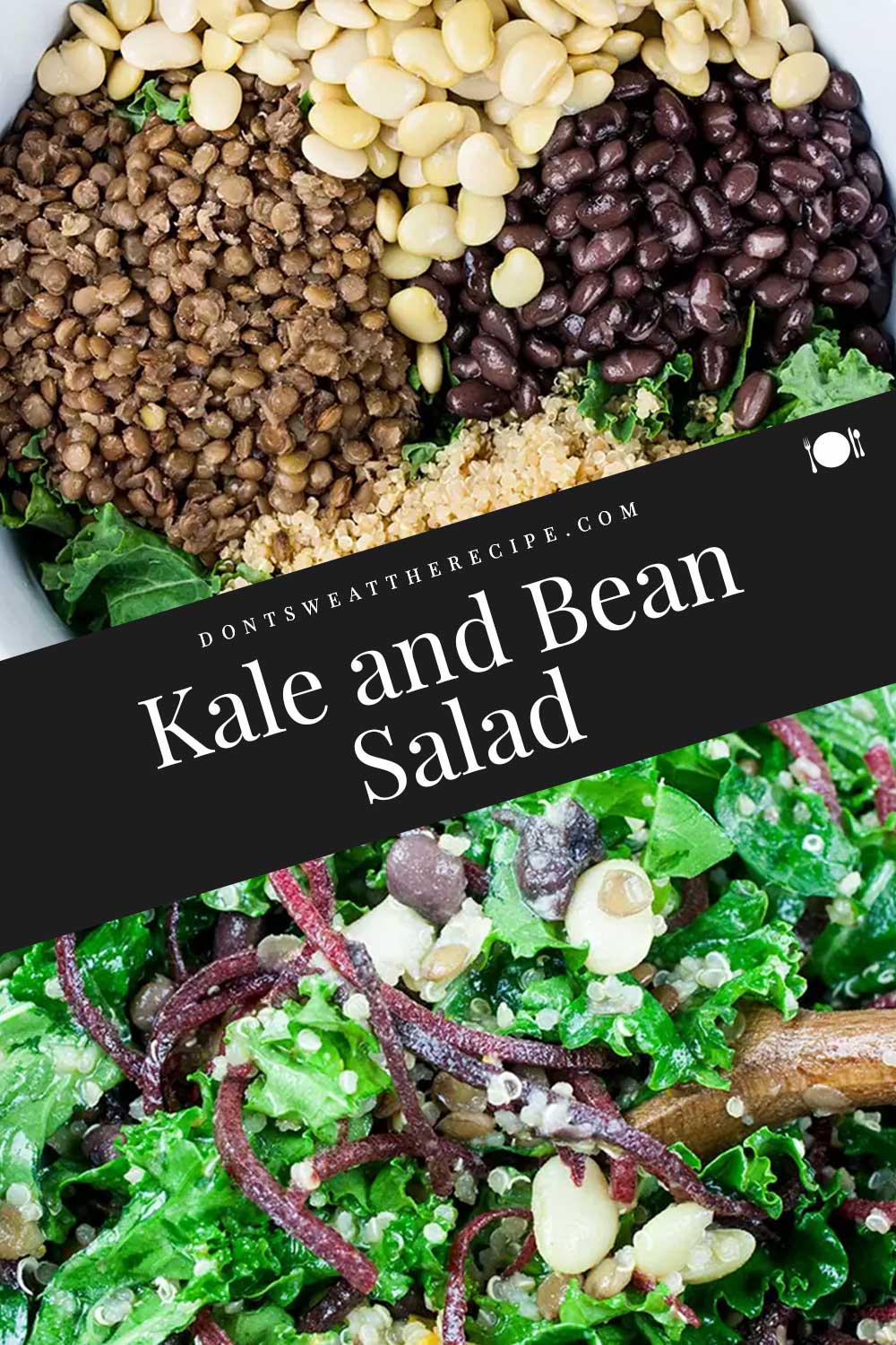 Kale and Bean Salad Don't Sweat The Recipe