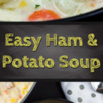 An easy thick, creamy, warm, and hearty weeknight meal. A delicious recipe that will be a new family favorite. #potato #soup