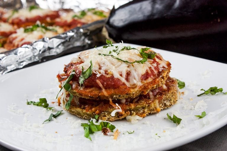 Sheet Pan Eggplant Parmesan Don't Sweat The Recipe