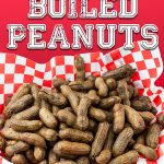 Slow Cooker Boiled Peanuts - A slow cooker makes boiled peanuts super easy to make!  A warm, salty, tender boiled peanut is the perfect snack for any occasion! #summer #party #recipe #slowcooker