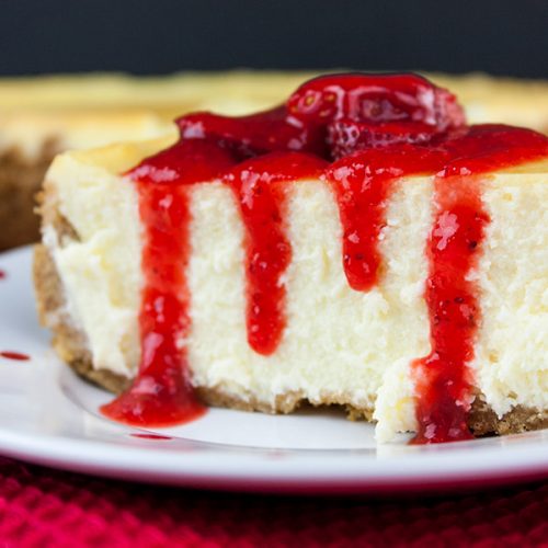 Smooth and Creamy Cheesecake - Rich, smooth, creamy, and absolutely sublime! Everyone needs a basic cheesecake recipe and this one is sure to please.