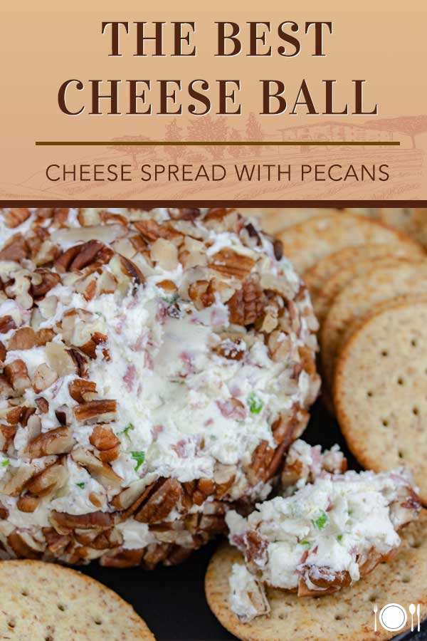 Best Cheese Ball Recipe - Six simple ingredients are all you need to make the best cheese ball recipe! Even better, it takes just minutes to make. It's the perfect make-ahead appetizer. Holiday gatherings, parties, game day events, etc! #appetizer #recipe #holiday #holidays #party