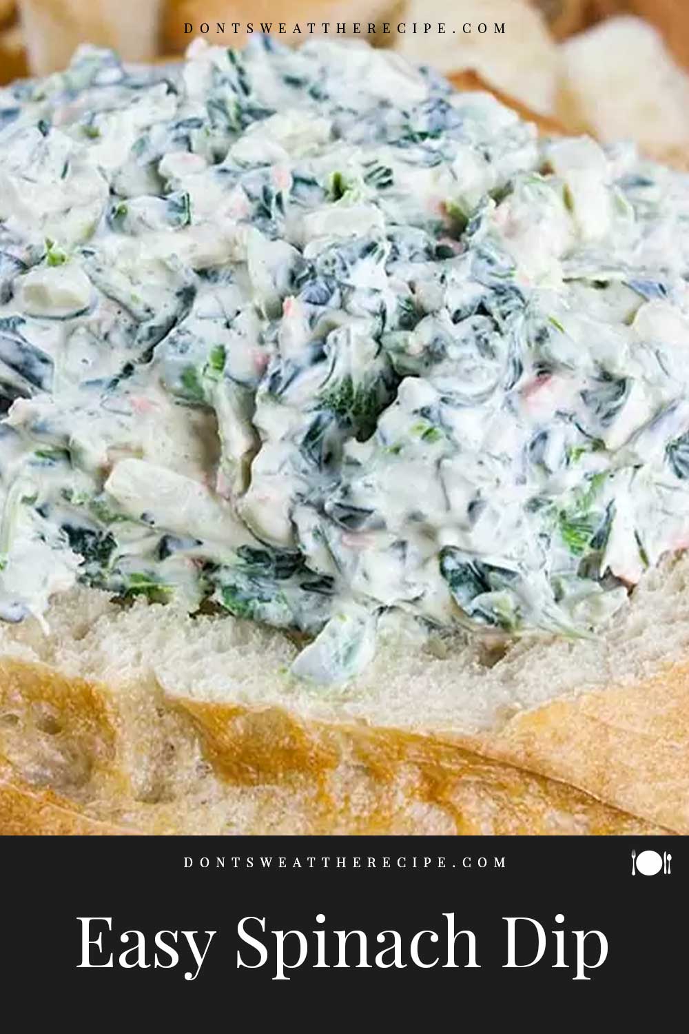 Easy Spinach Dip (without soup mix) Don't Sweat The Recipe