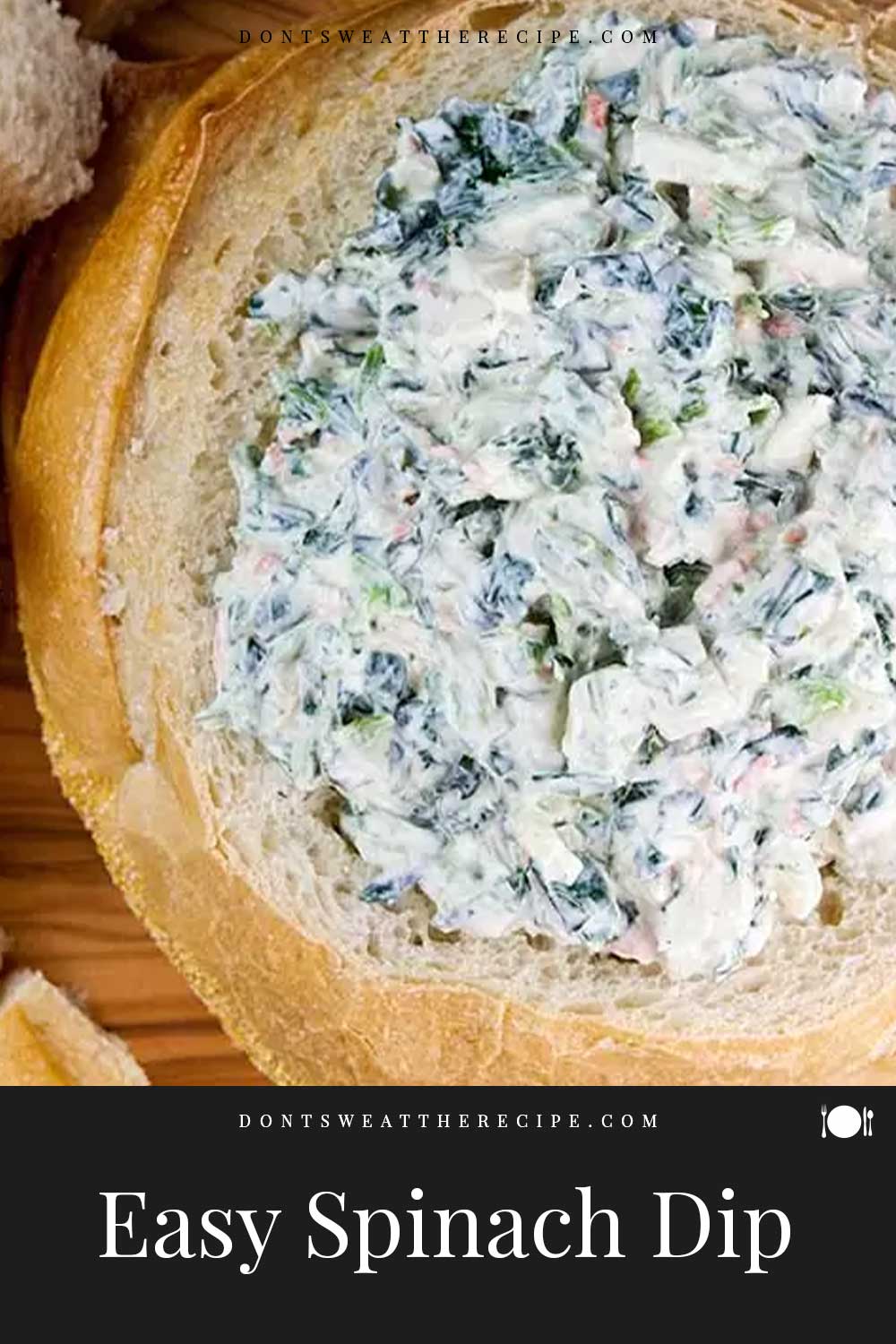 Easy Spinach Dip (without soup mix) - Don't Sweat The Recipe