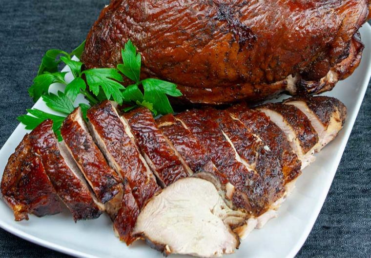 Smoked Turkey Breast - Blow your friends and family away with this very easy, moist, tender, flavorful smoked turkey breast.