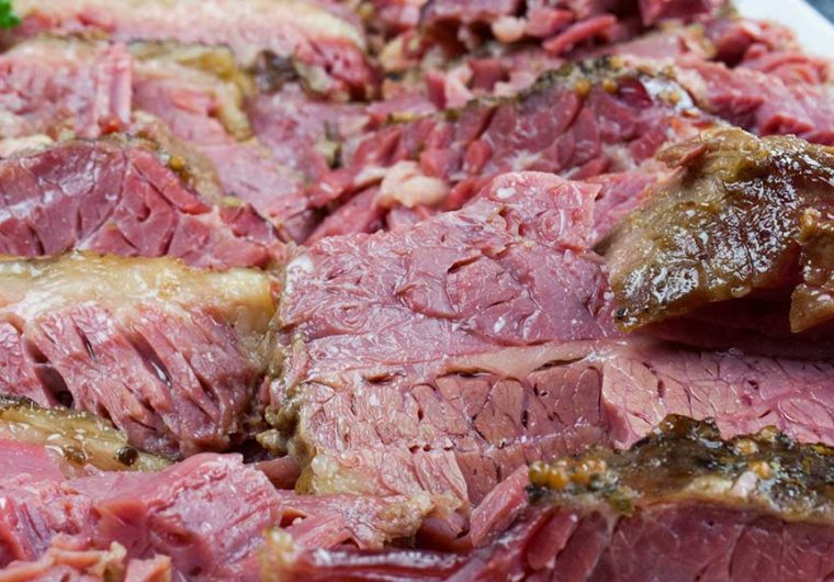 Slow Cooker Corned Beef - This recipe for slow cooker corned beef delivers a moist, tender, flavor-packed piece of beef. So easy you just dump, set, and cook!