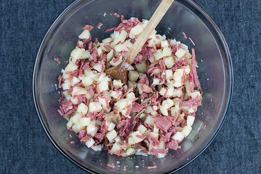 Corned Beef Hash - A perfect way to use leftover corned beef while serving up a deliciously crispy and flavorful meal packed full of flavor and texture.