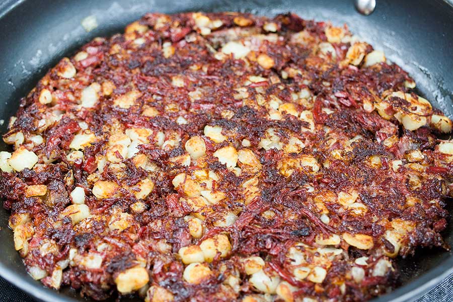 Corned Beef Hash - A perfect way to use leftover corned beef while serving up a deliciously crispy and flavorful meal packed full of flavor and texture.