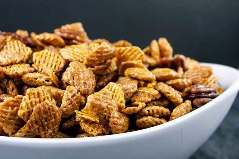 Praline Crunch Snack Mix Don't Sweat The Recipe